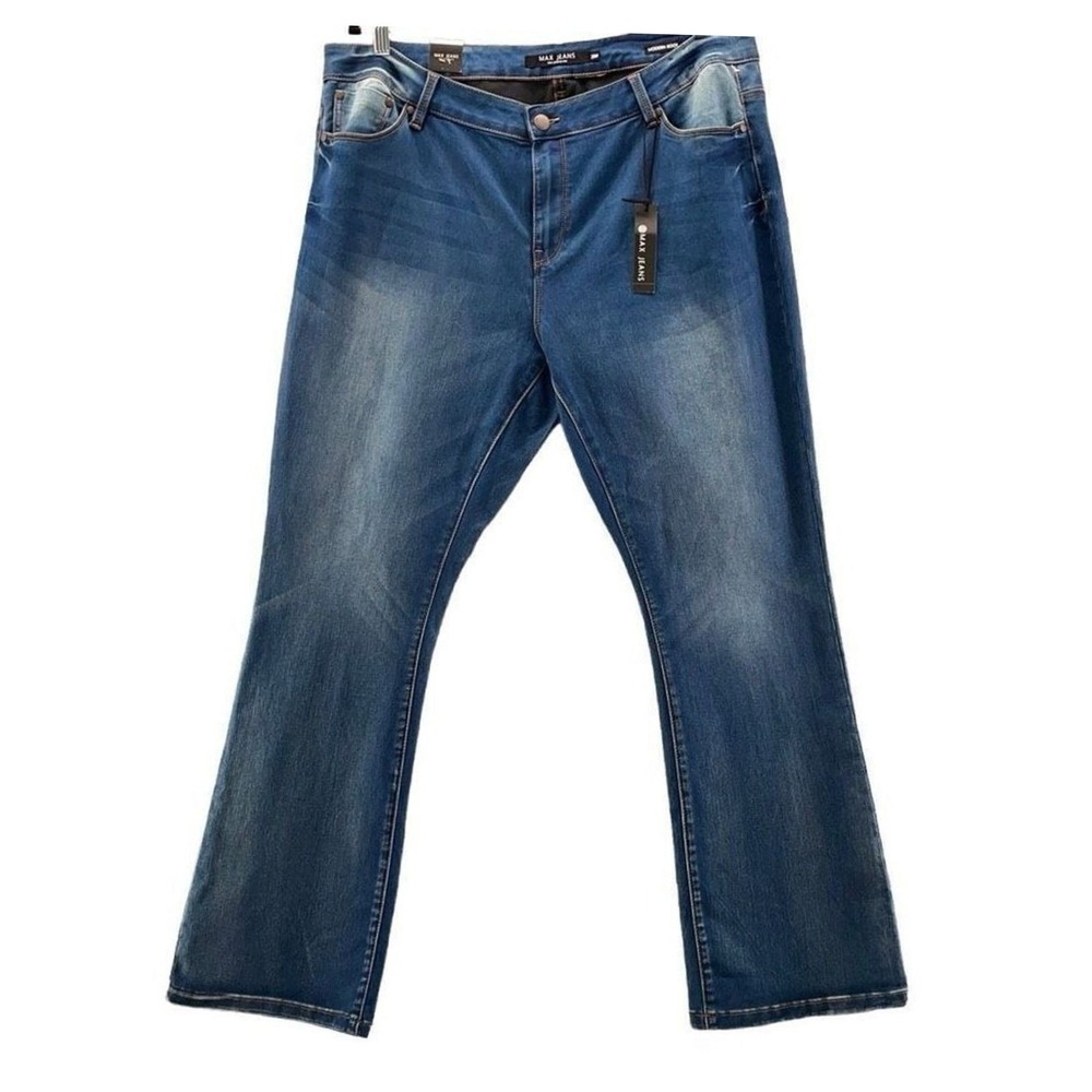 Max Studio Bootcut‎ Jeans Blue 20W